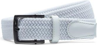 Nike Woven Stretch Belt in White at Nordstrom, Size X-Large