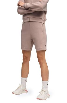 Puma CLOUDSPUN Bike Shorts in Sandstone Heather at Nordstrom, Size X-Large