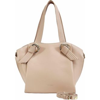 Belle & Bloom Heart Of Gold Leather Shoulder Bag in Latte at Nordstrom