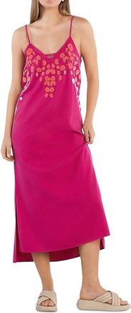 BILLY T Flower Garden Dress In Very Berry