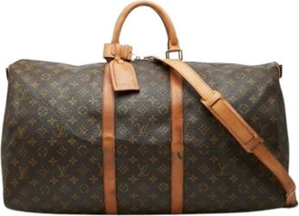 Louis Vuitton Pre-owned Weekend Bags, female, Brown, Size: ONE SIZE Pre-owned Monogram Boston Bag