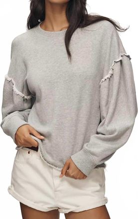 Nation Ltd Shane Sweatshirt In Heather Grey