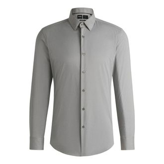 HUGO BOSS Casual Shirts - Heren - Zakelijke Overhemden - Blauw - 3XL - Overhemden