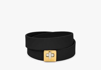 Kate Spade New York Phoebe Leather Double Wrap Bracelet