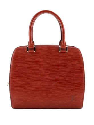 Louis Vuitton Pont Neuf Handbag Epi Leather PM satchel - Bruin