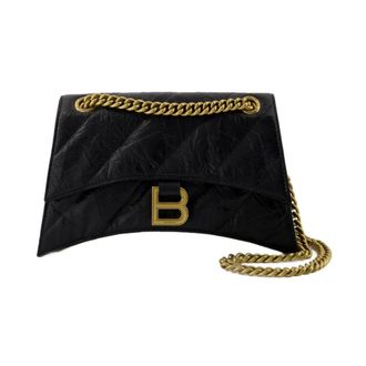 Balenciaga Bolso de Hombro Acolchado de Cuero en Negro - Bags - Mujer - Negro - ONE SIZE