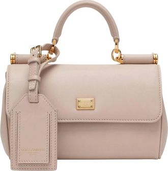 Dolce & Gabbana Mujer, Bolsos, Beige, Talla: ONE Size