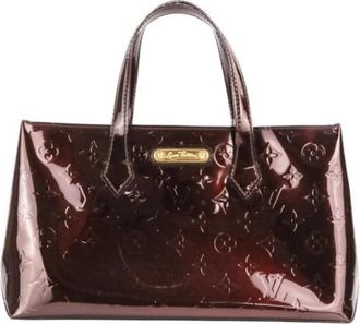 Louis Vuitton Pre-owned Vernis Handbag - Dames - Vintage Shopper - Paars - ONE Size - Vintage