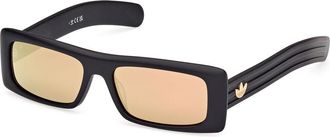 adidas OR0124 02G Mens Sunglasses Black Size 55
