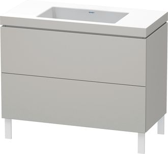 Duravit Duravit - Mueble De Ba&ntilde;o L-cube Wt Vero Air 698x1000x480mm Sin Orificio Para Grifer&iacute;a De Hormig&oacute;n