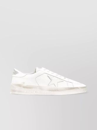 Golden Goose leather low-top sneakers