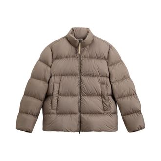 Woolrich Winter Jackets, male, Beige, Size: M Cloud Eagle Jacket