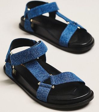Anine Bing Jess Hardware Ankle-Strap Sandals