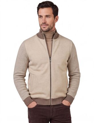 Baileys licht gevoerde vest rits beige