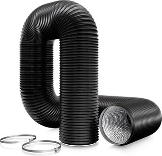 OEM Tubo De Ventilacion Pvc - 150 Mm - 3 M - Para Campana Extractora Y Extractor De Aire