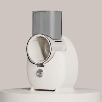 OEM Rallador De Queso El&eacute;ctrico, Batidora El&eacute;ctrica Para Ensaladas, Cortador De Ensaladas Usb (para Carne, Frutas Y Verduras) Blanco (versi&oacute;n Con Carga In