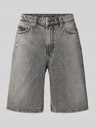 Weekday Regular Fit Jeansshorts im 5-Pocket-Design Modell MONTEREY in Dunkelgrau, Gr&ouml;&szlig;e 25