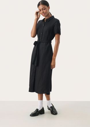 Part Two Jurk Regular fit black