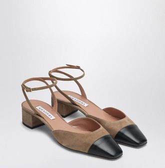 Aquazzura Pumps French Flirt 35 In Beige And Black