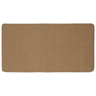 vidaXL Alfombra De &Aacute;rea Marr&oacute;n Claro 100 X 200 Cm Yute Vidaxl