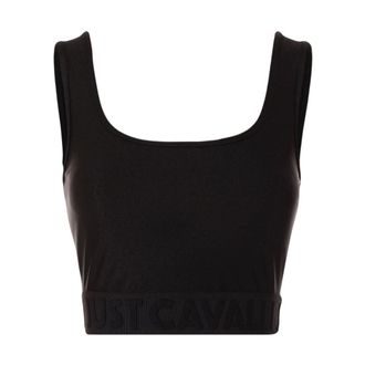 Roberto Cavalli Tops, Dames, Zwart, L, Top