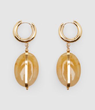 Isabel Marant Boucles dOreilles Earrings Light Yellow