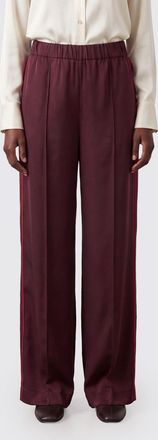 F.R.S. For Restless Sleepers F. R.S FOR RESTLESS SLEEPERS High-Waisted Elasticated Viscose Palazzo Trousers