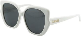 Loewe LW40133F25A Cat-Eye Sunglasses - White