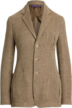 Ralph Lauren Collection Blazer con motivo a spina di pesce - Toni neutri