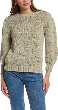 Design History Elbow Puff Sleeve Pullover