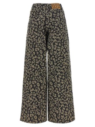 Alanui Jungle Trousers - olive