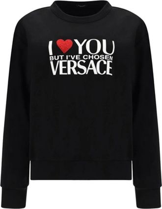 Versace Versace Cotton Logo Sweatshirt