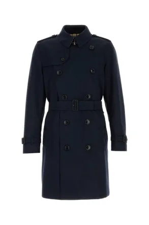 Burberry Dark Blue Trench Coat