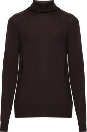 Bogner Gordon de Lana con Cuello Alto - Knitwear - Hombre - Marr&oacute;n - XL