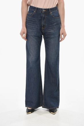 Balenciaga Jeans Bootcut in Denim Lavaggio Scuro 29cm Balenciaga