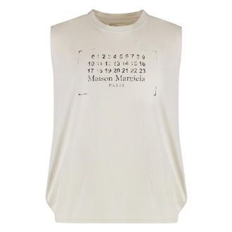 Maison Margiela Mujer, Camisetas, Beige, Talla: M