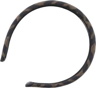 Fendi Pre-owned Nylon Haaraccessoires - Dames - Vintage Accessoires - Zwart - ONE Size - Nylon - Vintage