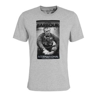 Barbour Heren, Tops, Grijs, Maat: XL Katoen