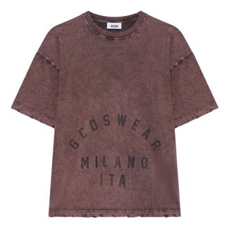 GCDS Hombre, Camisetas, Rojo, Talla: XL