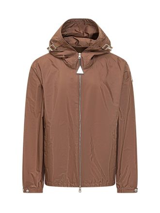 Moncler Brown Solid Hood Jacket