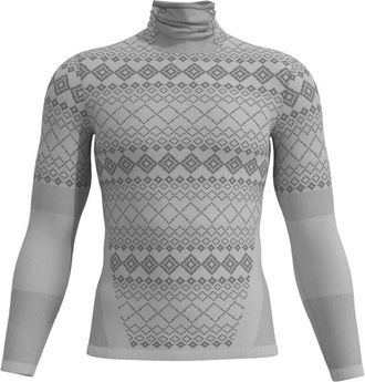 LOEFFLER Rollneck L/S Transtex Warm RETRX Kunstfaserunterw&auml;sche f&uuml;r Herren | grau