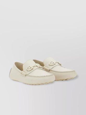 Ferragamo leather loafers