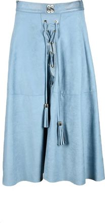 Gil Santucci Light Blue Skirt