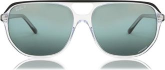 Ray-Ban RB2205 Bill One Polarized 1294G6 Mens Sunglasses Black Size 60