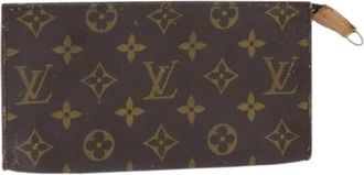 Louis Vuitton Pre-owned Clutches, female, Brown, Size: ONE SIZE Pre-owned Vintage Clutch
