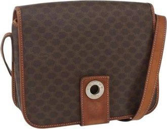 Celine Pre-owned Cross Body Bags, female, Brown, Size: ONE SIZE Pre-owned Vintage Cross Body Bag