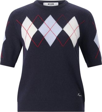 Msgm Msgm, Uomo, Maglie, Blu, XL, new