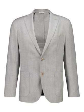 Boglioli SUIT 2 BUTTONS VIRGIN WOOL AND SILK - Grey