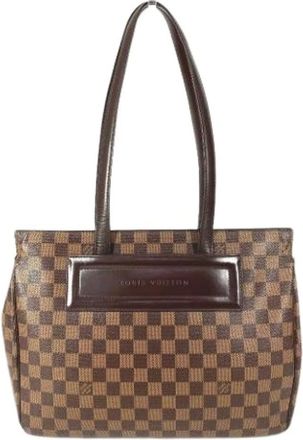 Louis Vuitton Pre-owned Tote Bags, female, Brown, Size: ONE SIZE Pre-owned Damier Canvas Tote Bag