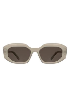 Kendra Scott Danielle 53mm Sunglasses in Ivory at Nordstrom